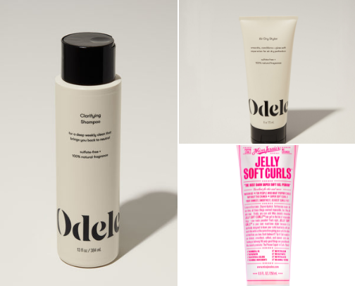 Wavy Hair Routine cover photo collage