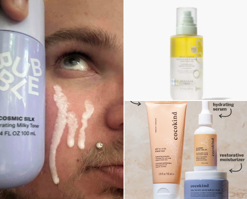 The Best Skincare For Sensitive Skin cover photo collage