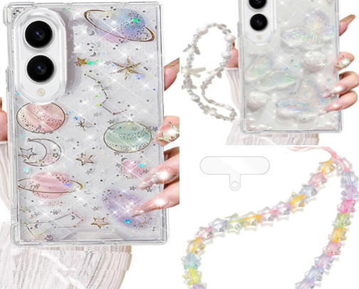 Z fold 8 Accessories cover photo collage