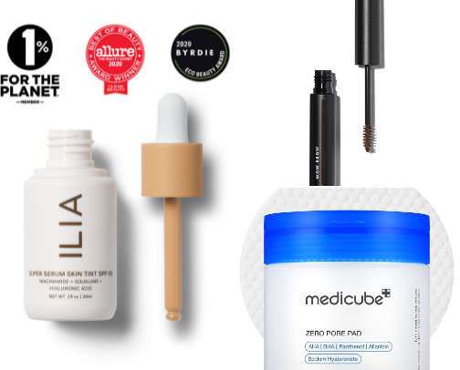 My favorite beauty recs cover photo collage