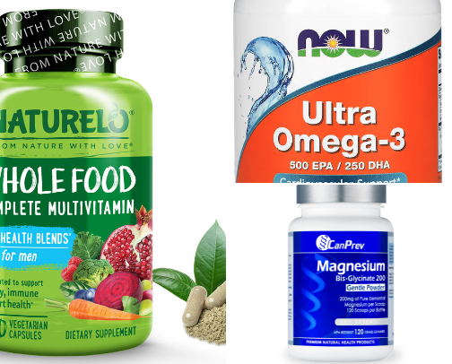 "Top 12 Best-Selling Supplements for Energy, Recovery, Sleep & Glow-Up (2025)" cover photo collage