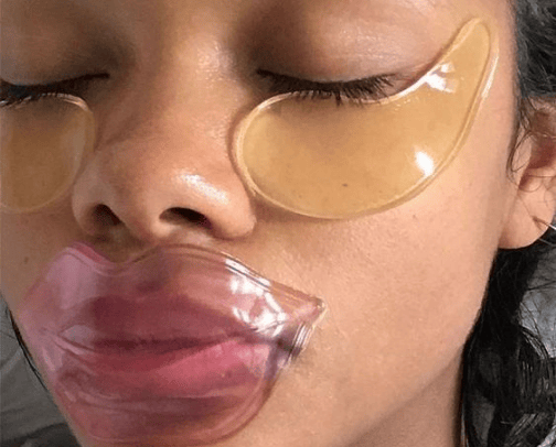 Skin care cover photo collage