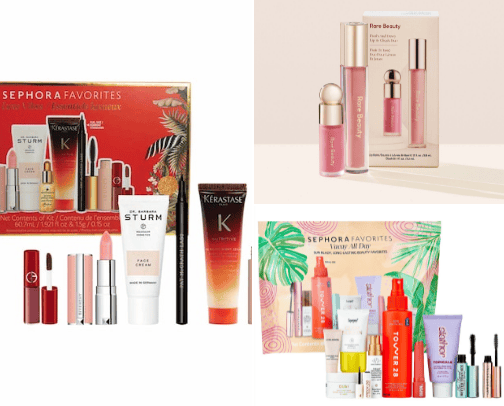 Sephora beauty set!💙 cover photo collage