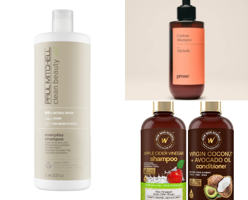 hair care cover photo collage