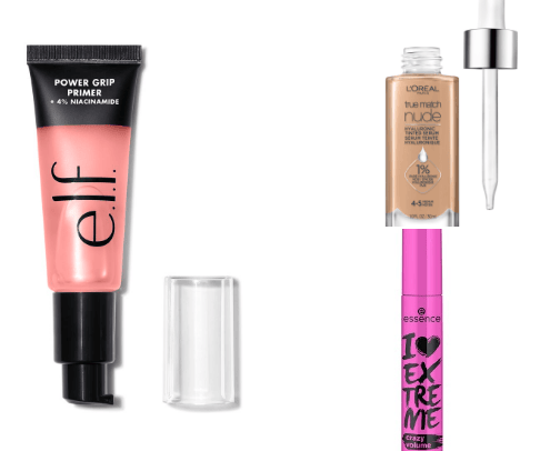 Makeup for oily skin cover photo collage