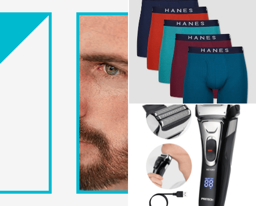 Men's Self Care Bag cover photo collage