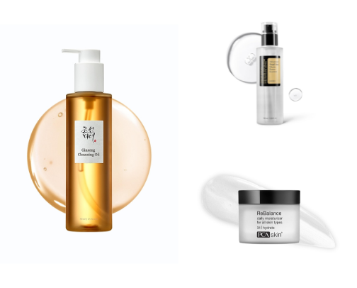 Skincare Favorites 🧴🌟🤗🫧 cover photo collage