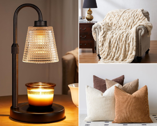 Cozy Fall Amazon Finds cover photo collage