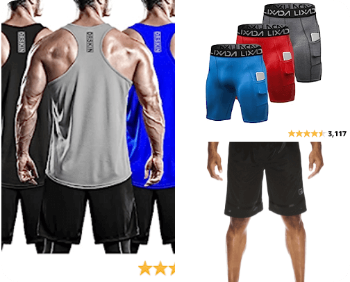 Workout Gear cover photo collage