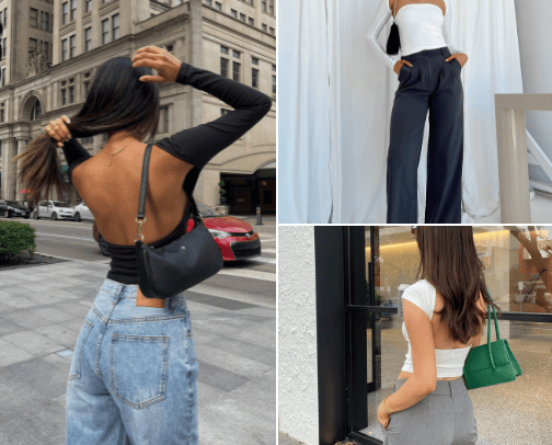 Capsule wardrobe cover photo collage