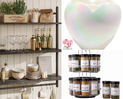 Kitchen Decor & Essentials: Must-Have Kitchen Utensils, Smart Gadgets, Storage Ideas & Stylish Kitchen Accessories cover photo collage