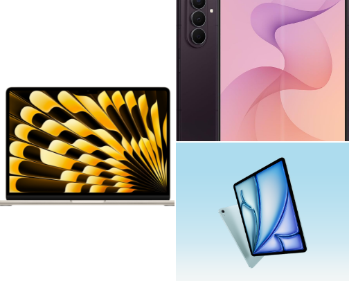 Electronics cover photo collage