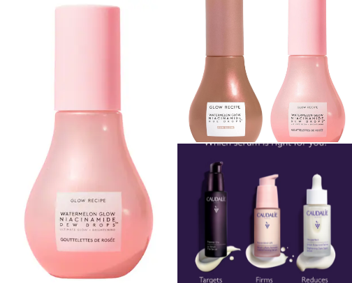 Holy grail skincare cover photo collage
