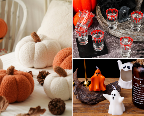 Spook Your Space: Must-Have Halloween Decorations🧟‍♀️🧛🏼‍♀️ cover photo collage