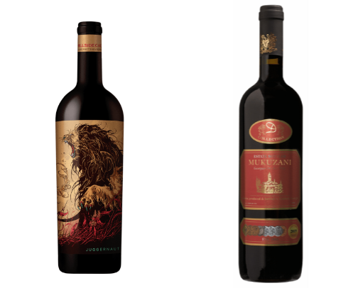 Types of red wine 🍷 cover photo collage