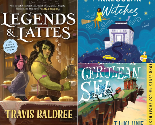 Cozy Fantasy with Romance Vibes cover photo collage