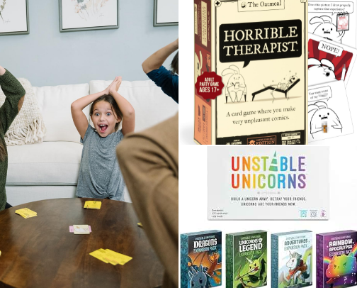 Board games cover photo collage