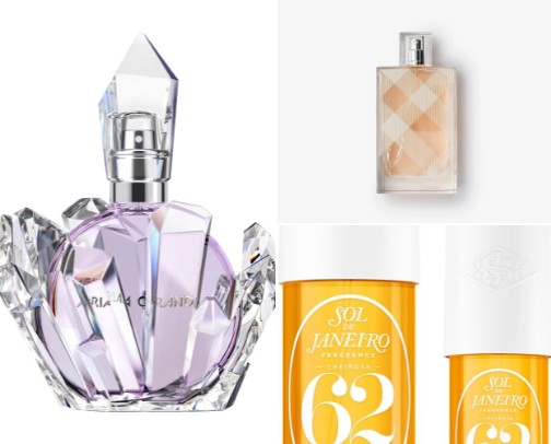 Favs Fragance cover photo collage