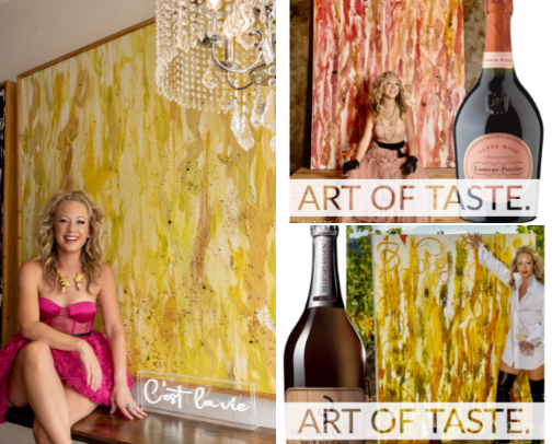 Art of Taste: Wine Inspirations cover photo collage