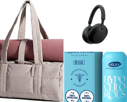 Gym Necessities💪🏻✨ cover photo collage
