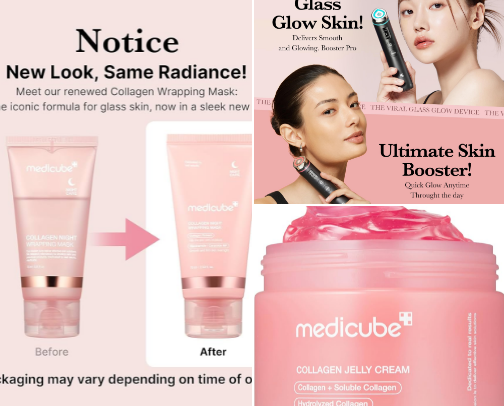 Medicube Korean Skincare is the GOAT cover photo collage
