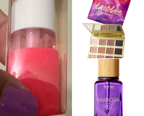 My favorite Tarte Products cover photo collage