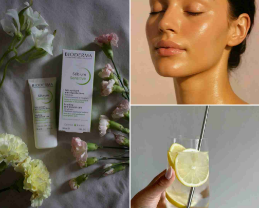 For Anyone Struggling With Oily Skin – This Helped Me ✨ cover photo collage