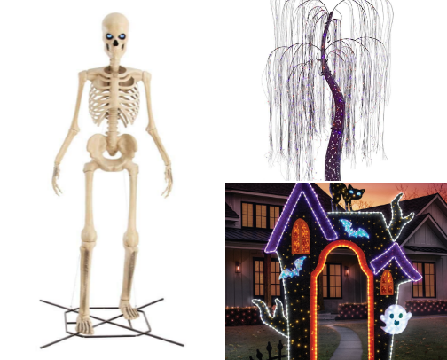 Biggest & Best Halloween Outdoor Decor cover photo collage