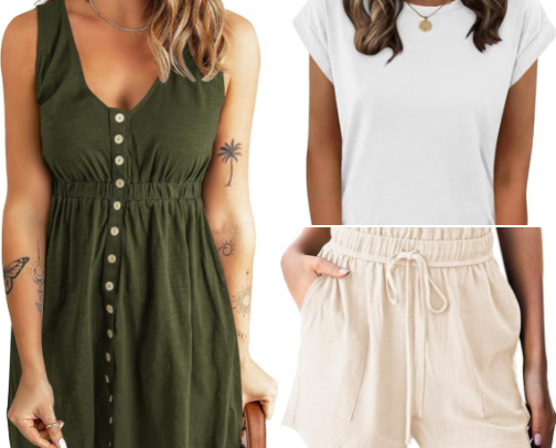 Summer Capsule Wardrobe Ideas for Easy Outfits cover photo collage