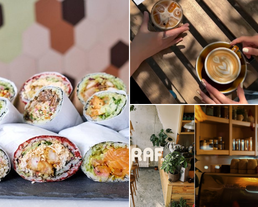Food & Coffee 🍔 cover photo collage