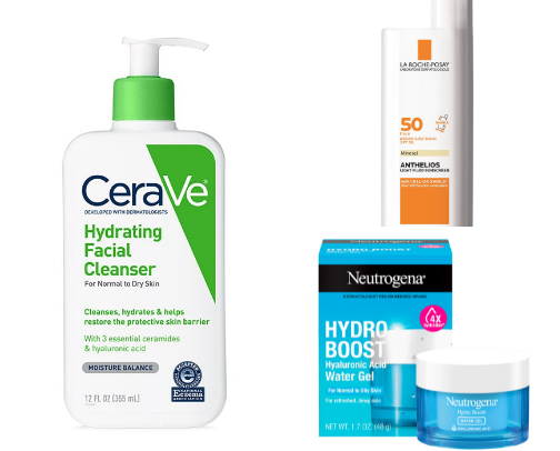 My Skincare Routine as a Busy NYC Mom cover photo collage