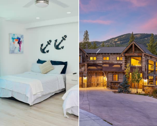 my favorite Airbnb stays cover photo collage