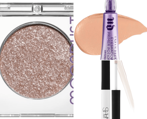 Eyeshadow cover photo collage