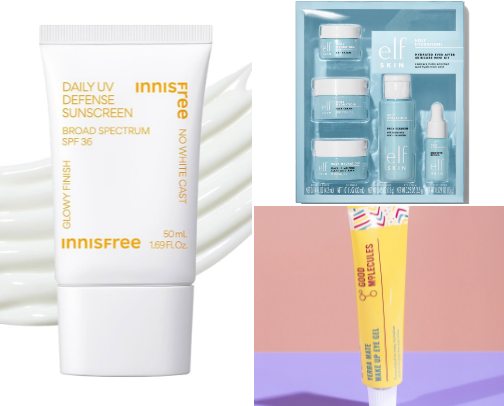 Budget Friendly Skin Care that are everyday essentials cover photo collage