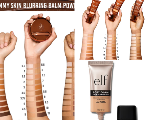 Makeup favs cover photo collage