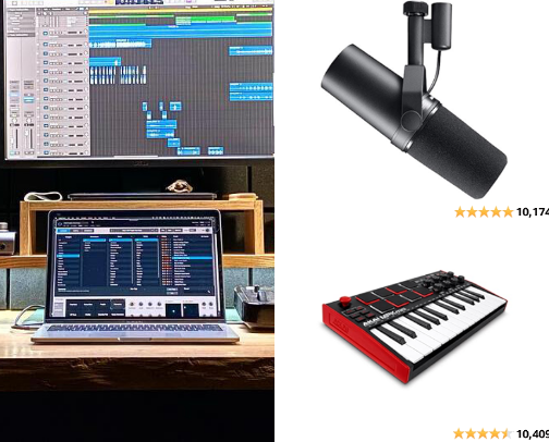 2006 BEST Home Studio Gear cover photo collage