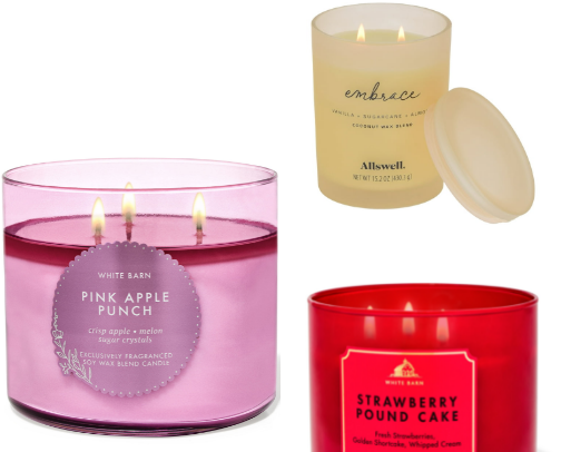 Great smelling candles ! cover photo collage