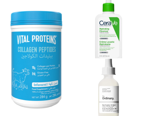 Affordable Skincare For Menopause 45+ cover photo collage