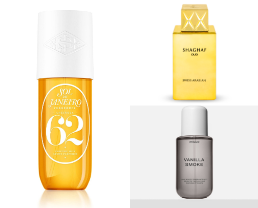 Fragrance & Body Mists cover photo collage