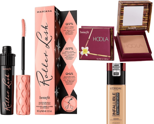 Make-up cover photo collage