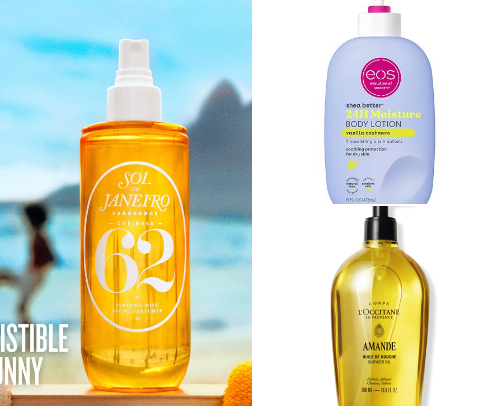 Body care scents I adore cover photo collage