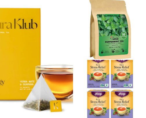 The Tea Spot cover photo collage