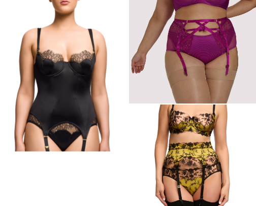 Lingerie cover photo collage