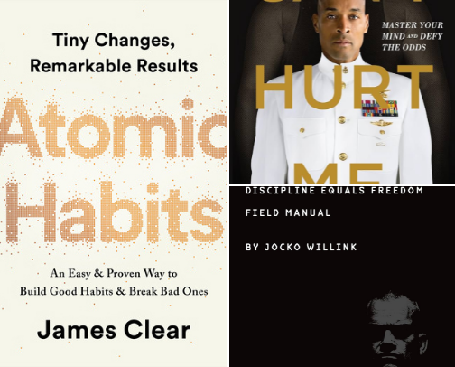 10 Books That Rewired My Discipline (Read These First) cover photo collage