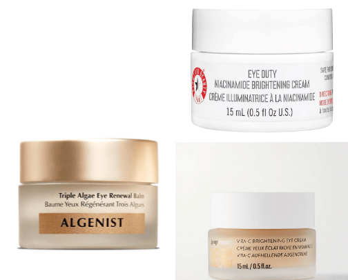 Eye cream cover photo collage