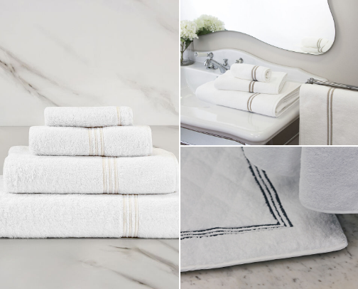 Luxury Bathroom Essentials cover photo collage