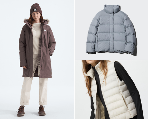 Winter Outerwear cover photo collage