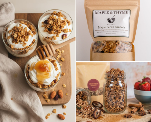 Small Batch Granola That Finally Made Me Eat Breakfast Again cover photo collage