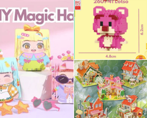 Educational and Interactive Toy (DIY) cover photo collage