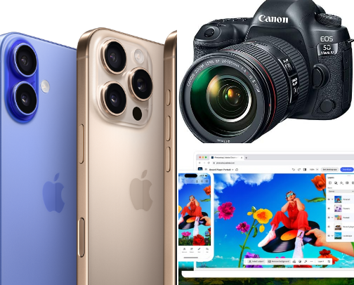 My Favorite Tech Gear: Hardware and Software Picks 📷📱 cover photo collage